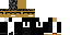 Minecraft skin texture, 64x32 legacy pixels