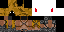 Minecraft skin texture, 64x32 legacy pixels