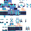 Minecraft skin texture, 64x64 pixels