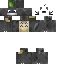 Minecraft skin texture, 64x64 pixels