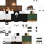 Minecraft skin texture, 64x64 pixels