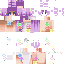 Minecraft skin texture, 64x64 pixels