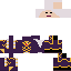 Minecraft skin texture, 64x64 pixels