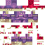 Minecraft skin texture, 64x64 pixels