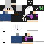Minecraft skin texture, 64x64 pixels