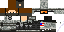 Minecraft skin texture, 64x32 legacy pixels