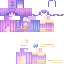 Minecraft skin texture, 64x64 pixels