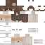 Minecraft skin texture, 64x64 pixels