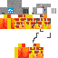 Minecraft skin texture, 64x64 pixels