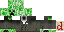Minecraft skin texture, 64x32 legacy pixels