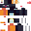 Minecraft skin texture, 64x64 pixels