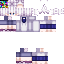 Minecraft skin texture, 64x64 pixels