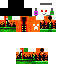 Minecraft skin texture, 64x64 pixels