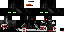 Minecraft skin texture, 64x32 legacy pixels