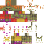 Minecraft skin texture, 64x64 pixels