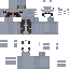 Minecraft skin texture, 64x64 pixels