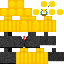 Minecraft skin texture, 64x64 pixels