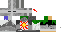 Minecraft skin texture, 64x32 legacy pixels