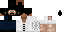 Minecraft skin texture, 64x32 legacy pixels