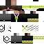 Minecraft skin texture, 64x64 pixels