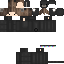 Minecraft skin texture, 64x64 pixels