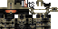 Minecraft skin texture, 64x32 legacy pixels
