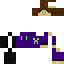 Minecraft skin texture, 64x64 pixels