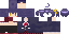 Minecraft skin texture, 64x32 legacy pixels
