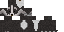 Minecraft skin texture, 64x32 legacy pixels
