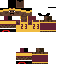 Minecraft skin texture, 64x64 pixels