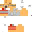 Minecraft skin texture, 64x64 pixels