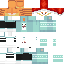 Minecraft skin texture, 64x64 pixels
