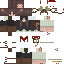 Minecraft skin texture, 64x64 pixels