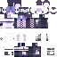Minecraft skin texture, 64x64 pixels