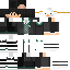 Minecraft skin texture, 64x64 pixels