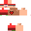 Minecraft skin texture, 64x64 pixels