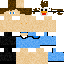 Minecraft skin texture, 64x64 pixels