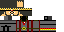 Minecraft skin texture, 64x32 legacy pixels