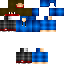 Minecraft skin texture, 64x64 pixels