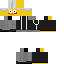 Minecraft skin texture, 64x64 pixels