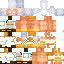 Minecraft skin texture, 64x64 pixels