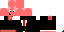Minecraft skin texture, 64x32 legacy pixels