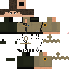 Minecraft skin texture, 64x64 pixels