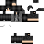 Minecraft skin texture, 64x64 pixels