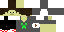 Minecraft skin texture, 64x32 legacy pixels