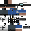 Minecraft skin texture, 64x64 pixels