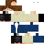 Minecraft skin texture, 64x64 pixels