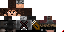Minecraft skin texture, 64x32 legacy pixels