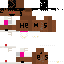 Minecraft skin texture, 64x64 pixels