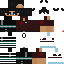 Minecraft skin texture, 64x64 pixels